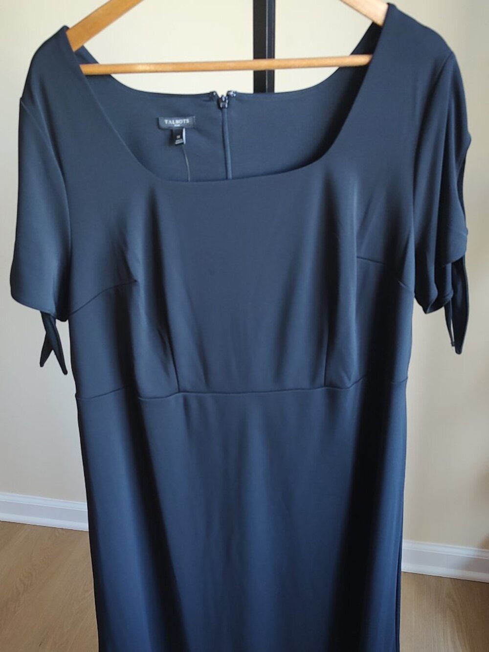 Talbots Black Short Sleeve Dress - Size 1X
